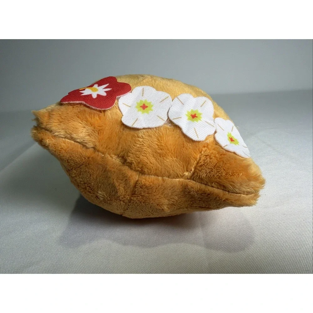 Hello Kitty Hula Plush Doll Hawaiian Luau Tropical Skirt Flower Crown 8